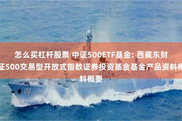 怎么买杠杆股票 中证500ETF基金: 西藏东财中证500交易型开放式指数证券投资基金基金产品资料概要