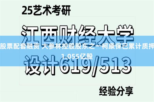 股票配套融资 大参林控股股东之一柯康保已累计质押1.055亿股